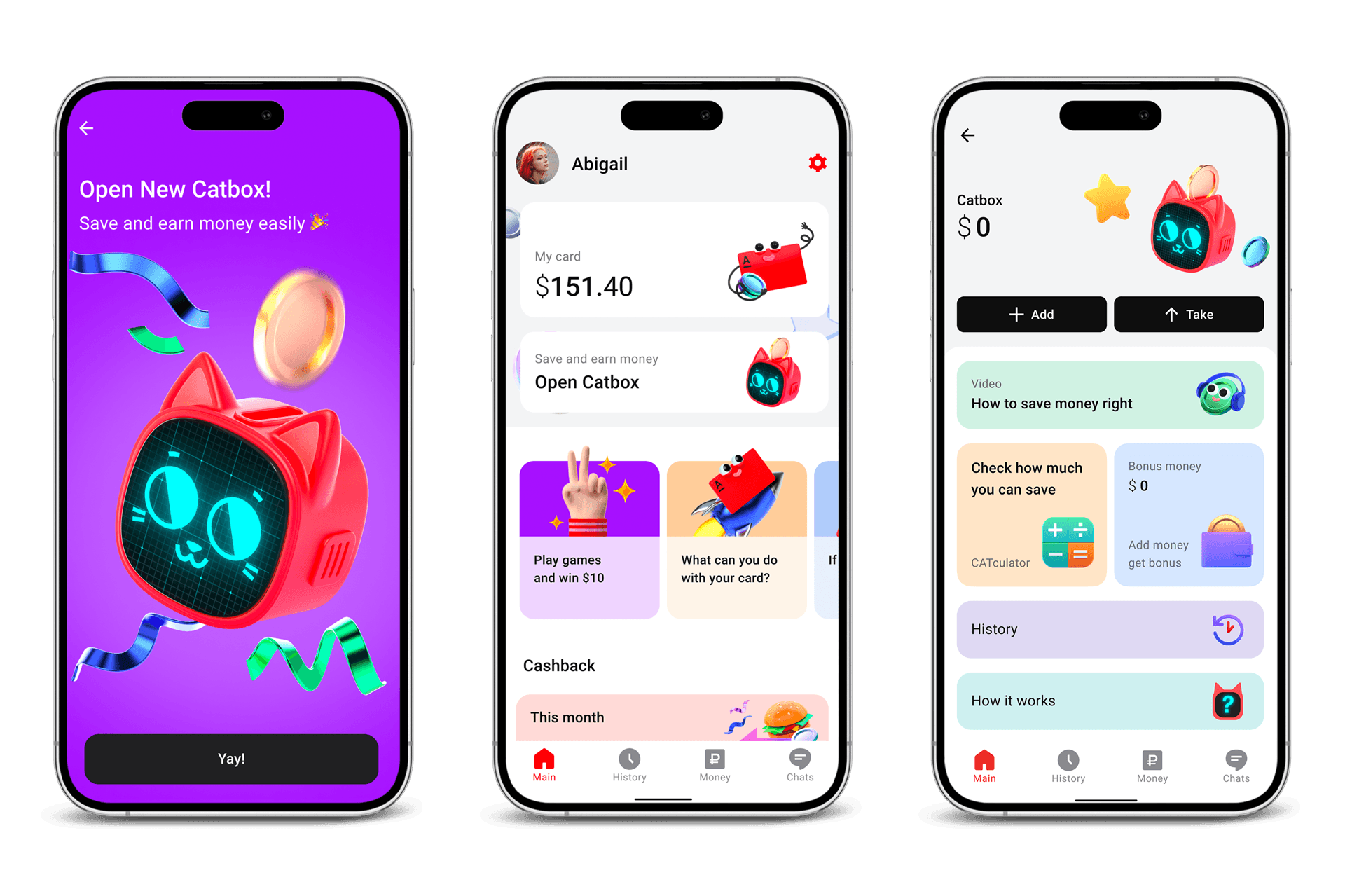Kids Bank product interface preview